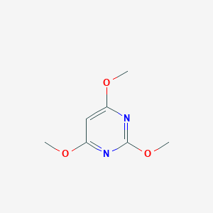 molecular formula C7H10N2O3 B078209 2,4,6-三甲氧基嘧啶 CAS No. 13106-85-9