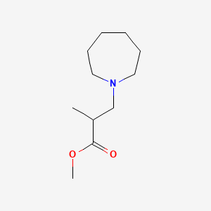 Methyl 3-(azepan-1-yl)-2-methylpropanoate