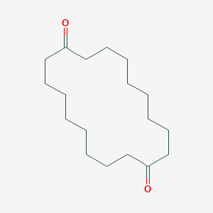 molecular formula C18H32O2 B078212 1,10-Cyclooctadecanedione CAS No. 13747-10-9