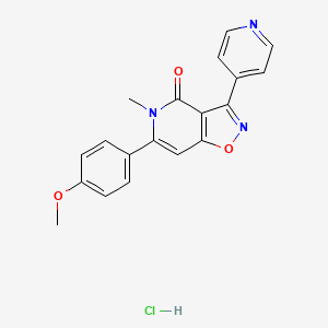 molecular formula C19H16ClN3O3 B7821355 mmpip hydrochloride 