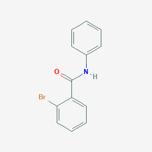 molecular formula C13H10BrNO B078215 2-Bromo-N-phenylbenzamide CAS No. 10282-57-2