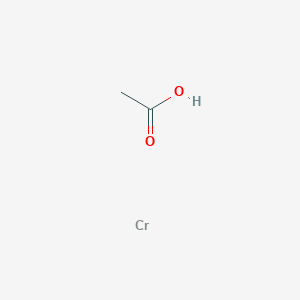 molecular formula C2H4CrO2 B7821540 Acetic acid, chromium(3+) salt 