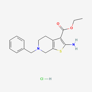 molecular formula C17H21ClN2O2S B7821547 Tinoridine Hydrochloride CAS No. 24237-55-6