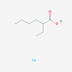 molecular formula C8H16CeO2 B7821571 Cerium;2-ethylhexanoic acid 