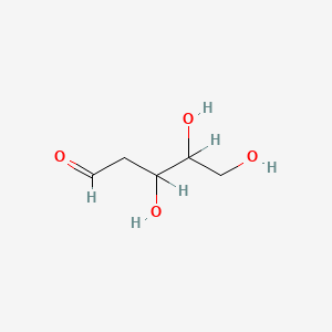 molecular formula C5H10O4 B7821652 3,4,5-Trihydroxypentanal CAS No. 408526-38-5