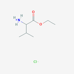 (1-Ethoxy-3-methyl-1-oxobutan-2-yl)azanium;chloride