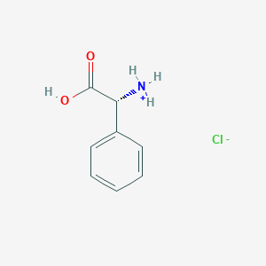 molecular formula C8H10ClNO2 B7821686 D-Phenylglycine hydrochloride 
