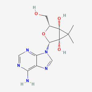(1S,2R,4R,5S)-2-(6-aminopurin-9-yl)-4-(hydroxymethyl)-6,6-dimethyl-3-oxabicyclo[3.1.0]hexane-1,5-diol