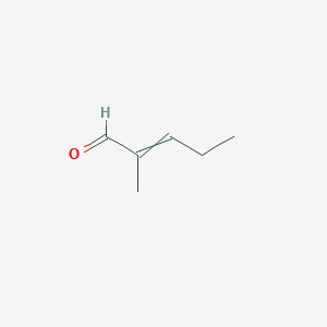 molecular formula C6H10O B7821959 2-Methylpent-2-enal 