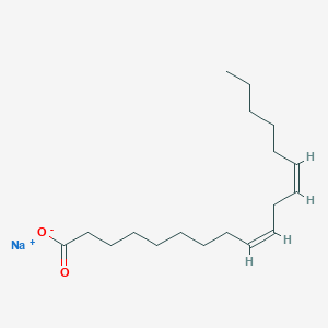 molecular formula C18H31NaO2 B7822011 sodium;(9Z,12Z)-octadeca-9,12-dienoate 