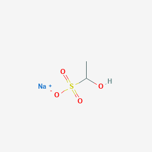 molecular formula C2H5NaO4S B7822028 sodium;1-hydroxyethanesulfonate 