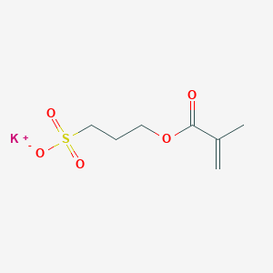 molecular formula C7H11KO5S B7822047 potassium;3-(2-methylprop-2-enoyloxy)propane-1-sulfonate 