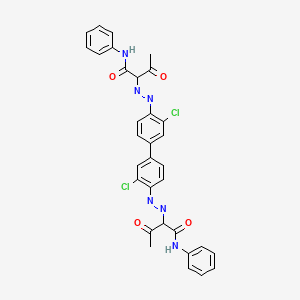 molecular formula C32H26Cl2N6O4 B7822415 Diarylanilide Yellow CAS No. 86349-57-7