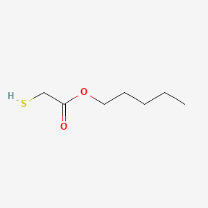 molecular formula C7H14O2S B7822420 Pentyl mercaptoacetate CAS No. 6380-70-7