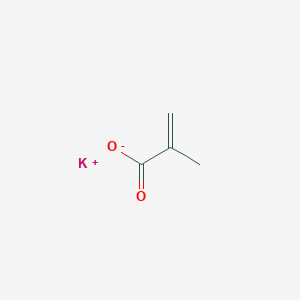 molecular formula C4H5KO2 B7822464 potassium;2-methylprop-2-enoate 