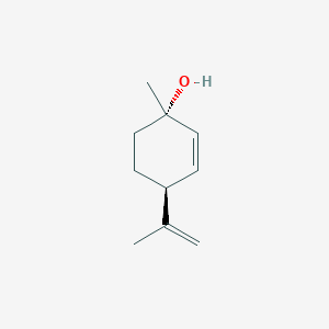 molecular formula C10H16O B7822495 2-Cyclohexen-1-ol, 1-methyl-4-(1-methylethenyl)-, trans- CAS No. 425394-92-9