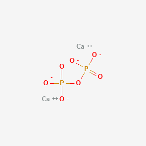 molecular formula Ca2P2O7<br>Ca2O7P2 B7822615 Calcium pyrophosphate CAS No. 35405-51-7