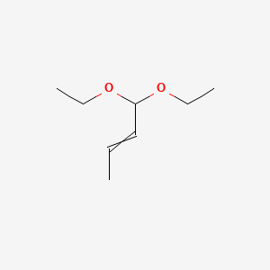 molecular formula C8H16O2 B7822675 1,1-Diethoxybut-2-ene 
