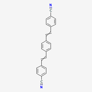 molecular formula C24H16N2 B7822697 1,4-Bis(4-Cyanostyryl)Benzene 
