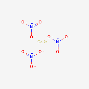 molecular formula GaN3O9 B7822752 Gallium nitrate 