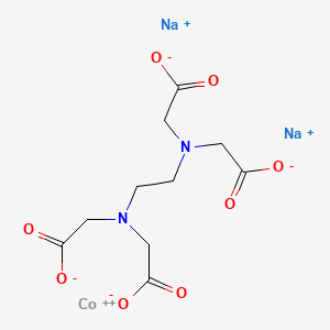 molecular formula C10H12CoN2Na2O8 B7822889 Cobalt disodium edetate CAS No. 7649-08-3