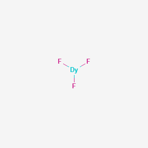 molecular formula DyF3 B078229 Dysprosium fluoride (DyF3) CAS No. 13569-80-7