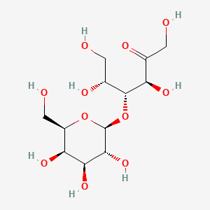 molecular formula C12H22O11 B7822978 D-Fructose, 4-O-beta-D-galactopyranosyl- 