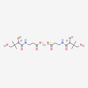 molecular formula C18H32CaN2O10 B7823080 Calcium pantothenate hydrate 