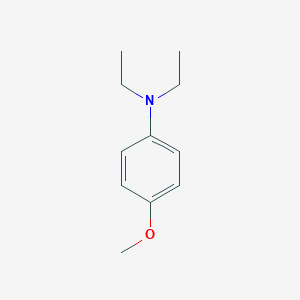 molecular formula C11H17NO B078231 N,N-Diethyl-4-methoxyaniline CAS No. 15144-80-6