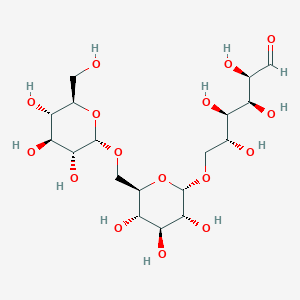 O-alpha-D-Glucopyranosyl-(1.6)-O-alpha-D-glucopyranosyl-(1.6)-D-glucose