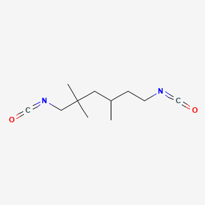 molecular formula C11H18N2O2 B7823252 1,6-Diisocyanato-2,2,4-trimethylhexane CAS No. 32052-51-0