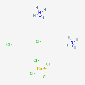 molecular formula Cl6H8N2Ru B7823331 Ruthenate(2-), hexachloro-, diammonium, (OC-6-11)- 
