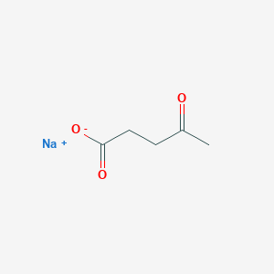 molecular formula C5H7NaO3 B7823385 sodium;4-oxopentanoate 
