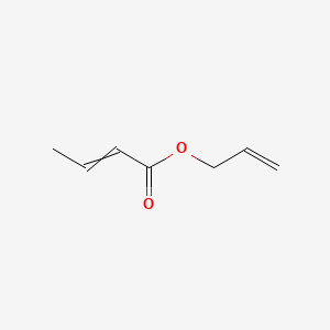 molecular formula C7H10O2 B7823413 Allyl butenoate 