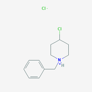 molecular formula C12H17Cl2N B7823459 4-Chloro-1-benzylpiperidinium chloride 