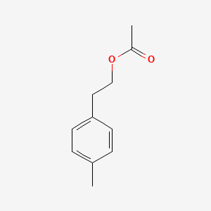 molecular formula C11H14O2 B7823477 Benzeneethanol, 4-methyl-, acetate CAS No. 22532-47-4