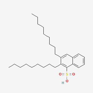 molecular formula C28H44O3S B7823496 2,3-dinonylnaphthalene-1-sulfonic Acid CAS No. 1135682-32-4