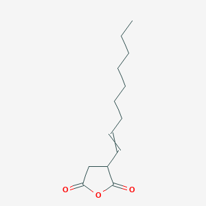 molecular formula C13H20O3 B7823573 Nonenyl succinic anhydride 