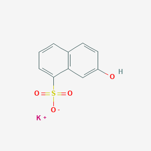 molecular formula C10H7KO4S B7823604 potassium;7-hydroxynaphthalene-1-sulfonate 