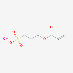 molecular formula C6H9KO5S B7823620 potassium;3-prop-2-enoyloxypropane-1-sulfonate 