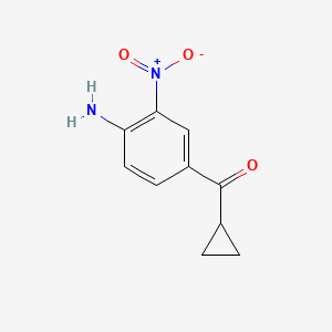 (4-Amino-3-nitrophenyl) cyclopropyl ketone