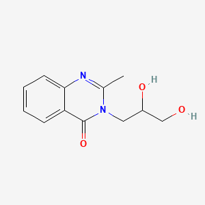 molecular formula C12H14N2O3 B7823692 Diproqualone CAS No. 46800-89-9
