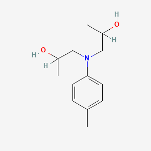 molecular formula C13H21NO2 B7823697 N,N-Bis(2-hydroxypropyl)-p-toluidine CAS No. 4977-59-7