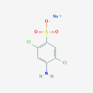 molecular formula C6H4Cl2NNaO3S B7823719 sodium;4-amino-2,5-dichlorobenzenesulfonate 
