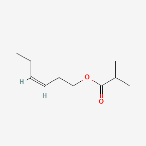 molecular formula C10H18O2 B7823723 cis-3-Hexenyl isobutyrate CAS No. 57859-47-9
