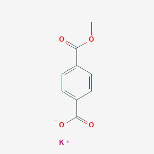 molecular formula C9H7KO4 B7823732 potassium;4-methoxycarbonylbenzoate 