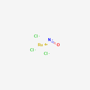 molecular formula Cl3NORu B7823889 Nitroxyl anion;ruthenium(4+);trichloride 