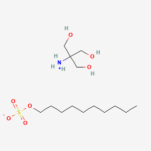 Decyl sulfate;[1,3-dihydroxy-2-(hydroxymethyl)propan-2-yl]azanium