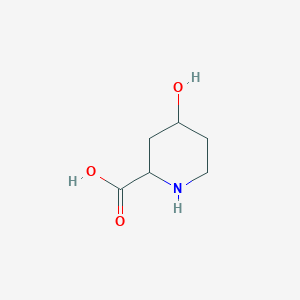 molecular formula C6H11NO3 B078241 4-羟基哌啶酸 CAS No. 14228-16-1