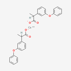 molecular formula C30H26CaO6 B7824213 Fenoprofen calcium CAS No. 56367-29-4